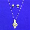 Kundan Meenakari Pendant Set With Carat Gold Plating