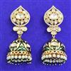 Kundan Jhumki With Carat Gold Plating