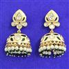 Kundan Jhumki With Carat Gold Plating