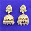 Kundan Jhumki With Carat Gold Plating