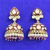 Kundan Jhumki With Carat Gold Plating