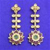 Kundan Moti Earring With Carat Gold Plating