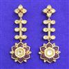 Kundan Moti Earring With Carat Gold Plating