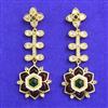 Kundan Moti Earring With Carat Gold Plating