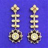 Kundan Moti Earring With Carat Gold Plating
