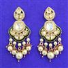 Kundan Meenakari Earring With Carat Gold Plating