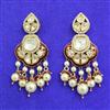 Kundan Meenakari Earring With Carat Gold Plating