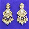 Kundan Meenakari Earring With Carat Gold Plating