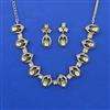 Kundan Meenakari Necklace Set With Carat Gold Plating