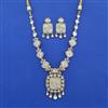 Kundan Mother Of Pearl Necklace Set With Carat Gold Plating