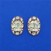 Kundan Meenakari Earring With Carat Gold Plating
