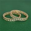 Kundan Classic Bangles With Carat Gold Plating