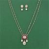 Kundan Classic Pendant Set With Carat Gold Plating