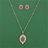 Kundan Classic Pendant Set With Carat Gold Plating