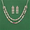 Kundan Classic Necklace Set With Carat Gold Plating