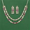 Kundan Classic Necklace Set With Carat Gold Plating