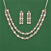 Kundan Classic Necklace Set With Carat Gold Plating