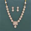Kundan Mother Of Pearl Necklace Set With Carat Gold Plating