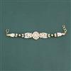 Kundan Moti Bracelet With Carat Gold Plating