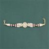 Kundan Moti Bracelet With Carat Gold Plating