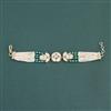 Kundan Moti Bracelet With Carat Gold Plating