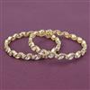 Kundan Classic Bangles With Carat Gold Plating