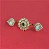 Kundan Adjustable Bracelet With Carat Gold Plating