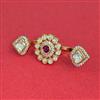 Kundan Adjustable Bracelet With Carat Gold Plating