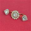 Kundan Adjustable Bracelet With Carat Gold Plating