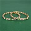 Kundan Classic Bangles With Carat Gold Plating