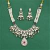 Kundan Classic Necklace With Carat Gold Plating