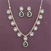 Kundan Classic Necklace Set With Carat Gold Plating