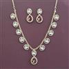 Kundan Classic Necklace Set With Carat Gold Plating