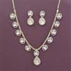 Kundan Classic Necklace Set With Carat Gold Plating