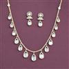 Kundan Classic Necklace Set With Carat Gold Plating