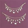 Kundan Classic Ear Chain With Carat Gold Plating