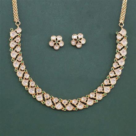 Kundan Classic Necklace With Carat Plating