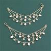 Kundan Moti Ear Chain With Carat Plating