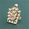 Kundan Adjustable Ring With Carat Plating