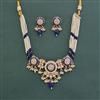 Kundan Moti Necklace With Carat Plating