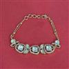 Kundan Classic Bracelet With Carat Plating