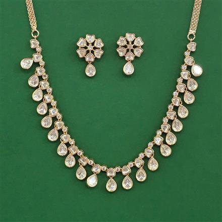 Kundan Classic Necklace Set With Carat Plating