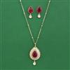 Kundan Classic Pendant Set With Carat Plating