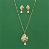 Kundan Classic Pendant Set With Carat Plating