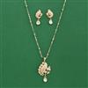 Kundan Classic Pendant Set With Carat Plating