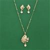 Kundan Classic Pendant Set With Carat Plating