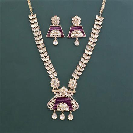 Kundan Classic Necklace With Carat Plating