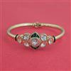 Kundan Classic Kada With Carat Plating