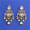 Kundan Meenakari Earring With Carat Plating