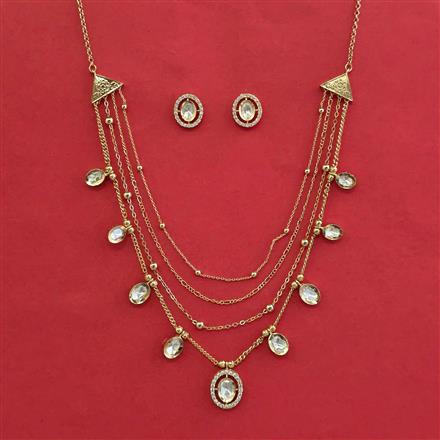 Kundan Classic Necklace With Carat Plating